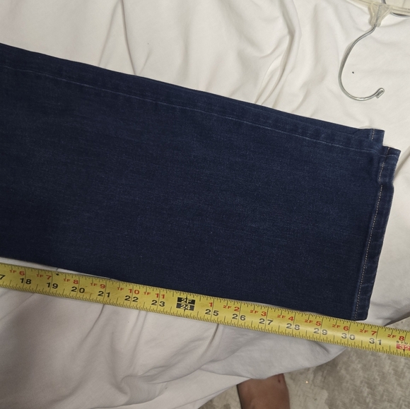 Duluth Trading Women's Jean-Netics High Rise Slim Leg Jeans Sz 16 - Picture 11 of 13